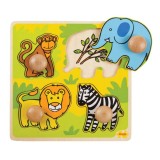 Primul meu puzzle - Safari, BigJigs Toys