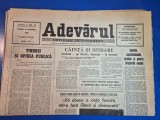 ziarul adevarul 19 ianuarie 1990