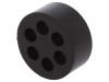 Insert Presetupă 7mm M40 IP54 Cauciuc NBR 6 Orificii