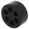 Insert Presetupă 7mm M40 IP54 Cauciuc NBR 6 Orificii