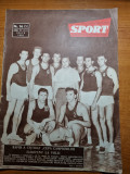 Sport iulie 1961-echipa de fotbal CCA,ciclism,rapid campioana europeana la volei