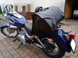 Geanta/Topcase piele portbagaj moto Yamaha/Honda/Kawasaki/Suzuki/etc