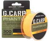 Fir Monofilament GOLDEN CATCH G Carp Phantom 3D Two Orange, 0.26mm, 300m