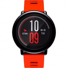 Smartwatch Amazfit Pace WiFi Bluetooth PPG Senzor de ritm cardiac Rosu foto