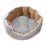 CULCUS CATIFEA PENTRU CAINI SI PISICI GRI-MARON 75 X 65 X 24 CM 9247-2021A, AMC