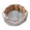 CULCUS CATIFEA PENTRU CAINI SI PISICI GRI-MARON 53 X 47 X 18 CM 9247-2021D
