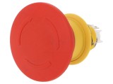 Comutator Siguranță EAO 16mm 2 NC Roșu Cod 61-6461.4047