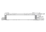 Radiator racire ulei motor, termoflot Ford Maverick/ESCAPE, 08.2000-2008, motor 2.0, 93 kw, 3.0 V6, 145/150 kw, benzina, cv automata, 584x83x23 mm, r, Rapid