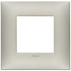 Rama Ornament rectangulara 2M Vimar Neve nichel mat 09662.22
