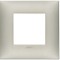 Rama Ornament rectangulara 2M Vimar Neve nichel mat 09662.22