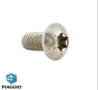 Surub original M5x10 esapament (Tork) Vespa ET2 - ET4 - GTS - GTV - LX - Primavera - S - Sprint 4T LC 50-300cc foto