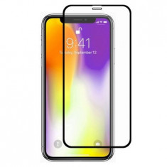 Folie sticla securizata pentru Apple Iphone XR / Iphone 11, Full Glue, Negru
