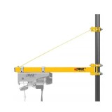 Suport Troliu Electropalan Verke 600kg, Brat 75cm, Montaj Perete/Schela - Puternic si Durabil