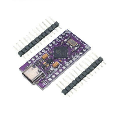 Arduino Pro Micro ATMEGA32U4 Type-C USB 3-16V module bootloader (a.6063G) foto