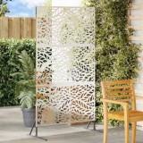 vidaXL Ecran de intimitate Gri 100 x 50 x 180 cm Oțel 868560