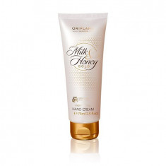 Crema hidratanta de maini Milk &amp;amp; Honey Gold - 75 ml - Oriflame foto