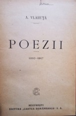 A. Vlahuta - Poezii 1880-1917 foto