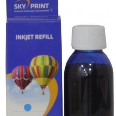 Cerneala LEXMARK color bulk Refill Sky L026-C ( Cyan - Albastra ) - 100 ml