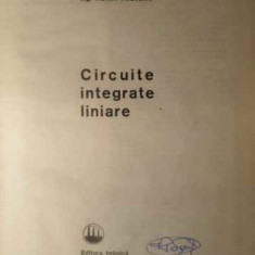 CIRCUITE INTEGRATE LINIARE-C. BULUCEA, M. VAIS, H. PROFETA