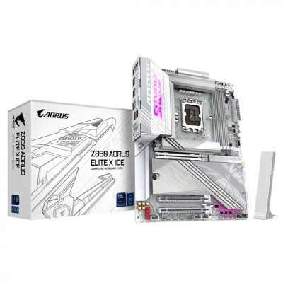 Placa de Baza GIGABYTE Z890 AORUS ELITE X ICE LGA1851 foto