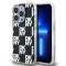 Husa iPhone 15 Pro Max DKNY IML Checkered Mono Pattern, negru, DKHCP15XHDLCEK