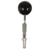 Opritor usa pentru pardoseala TS8SK, nylon, negru, 8 x 60 mm