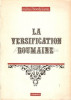 La Versification Roumaine - Mihai Bordeianu, 1988