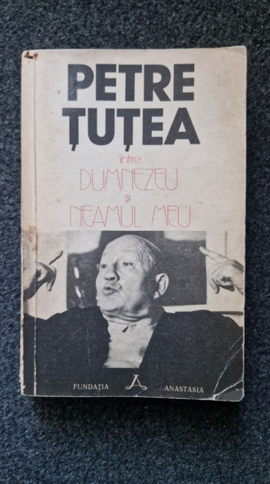 INTRE DUMNEZEU SI NEAMUL MEU - Petre Tutea