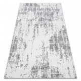 Covor acril USKUP Beton 9484 fildeş / gri, 80x300 cm, Dreptunghi