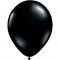 Balon Latex Onyx Black, 11 inch (28 cm), Qualatex 43737