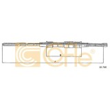 Cablu frana mana Vw Golf 2 (19e, 1g1), Jetta 1 (16), Jetta 2 (19e, 1g2, 165) Cofle 10740, parte montare : stanga, dreapta, spate