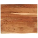 Cumpara ieftin Blat birou 90x80x3,8 cm dreptunghiular lemn acacia margine vie