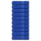 vidaXL Prosoape de m&acirc;nă 10 buc Albastru 50x100 cm 360 g/m&sup2; 100% bumbac 136712