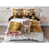 Cumpara ieftin Lenjerie de pat de Craciun pentru pat dublu - SPR3049