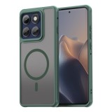 Husa pentru Motorola Edge 60 Pro, Matte, compatibila cu MagSafe, Protectie 360, Anti-Soc, Verde