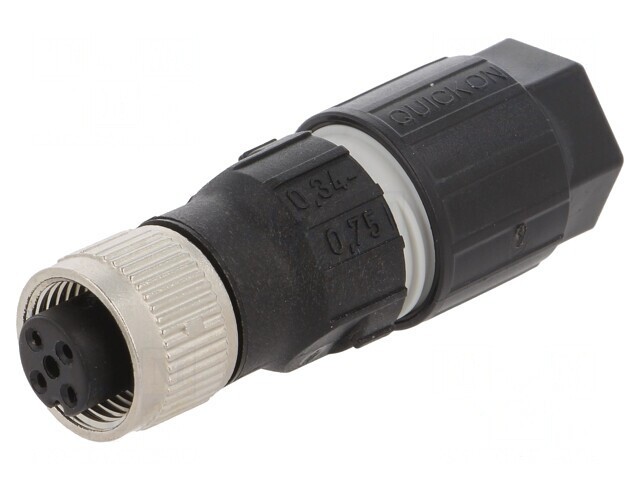 Mufă M12 4-PIN mamă pe cablu IDC DeviceNet/CANopen