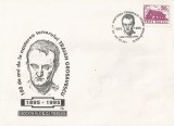 **Romania, 100 ani de la nasterea tenorului T. Grozavescu, plic, Timisoara, 1995