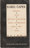 KAREL CAPEK - TEATRU