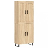 Cumpara ieftin Dulap inalt, stejar sonoma, 69,5x34x180 cm, lemn compozit