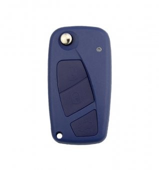 Cheie auto completa compatibila Fiat Panda 3 butoane 434 MHz ASK PCF7941A Hitag 2 chip ID46 foto