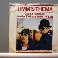 Timm’s Thema – Original Soundtrack (1979/Warner/RFG) - Vinil Single pe '7/NM