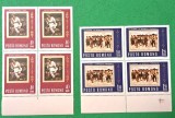 TIMBRE ROMANIA MNH LP648/1967 -60 ANI RASCOALA TARANILOR DIN 1907 -Bloc de 4, Nestampilat