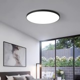 Plafoniera LED SOLIS 37cm 33W Lumina Neutra Negru ModernLight Concept