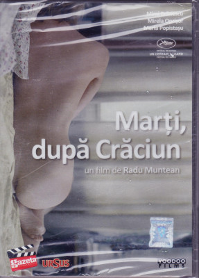 DVD Film de colectie: Marti, dupa Craciun ( r: Radu Muntean; original SIGILAT ) foto