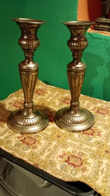 2/Sfesnice Argintate /PRETUL ESTE INFORMATIV . foto