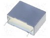 Condensator cu polipropilena, 1&micro;F, 275V AC, 560V DC, KEMET - R46KN410000N1K