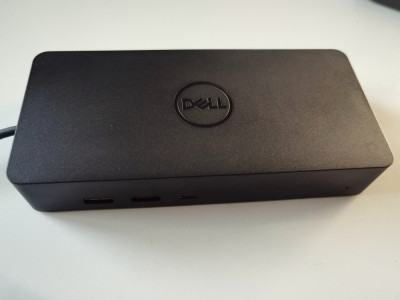 Dock station Dell Universal D6000s USB Type-C 130W cu alimentator foto