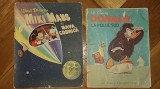 Walt Disney - Miki Maus si Nava Cosmica (Ed. Tineretului, 1966) + Donald la Polul Sud (1965) (Mickey Mouse Minnie Donald Duck Daisy Goofy Pluto) RARA