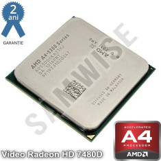 Procesor AMD A4 X2 5300, 3.4GHz (Turbo 3.6GHz), Socket FM2, Video Radeon HD... foto
