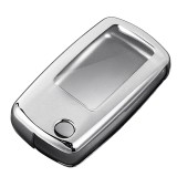 Husa Cheie Auto Compatibila cu Golf MK5, Octavia, 3 Butoane, Gri, Tpu